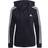 adidas Women Essentials French Terry 3-Stripes Full-Zip Hoodie - Legend Ink/White