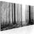 Arkiio Black And White Forest Billede 120x40cm