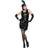 Widmann Roaring 20's Flapper Dress Black