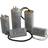 Elteco Kondensator RPC24504K-P 450V 4uF, M8 og 250 mm kabel