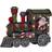 Star Trading Loke Train with Santa Claus Dekorationsfigur 14cm