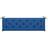 vidaXL - Chair Cushions Blue (180x50cm)