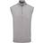 Oscar Jacobson Bob Pin Cotton Zip Slipover - Light Grey