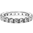 Pandora Sparkling Row Eternity Ring - Silver/Transparent