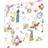 Hama "Scribble Scrapbook Album, 30 white pages (15 sheets) fits 30 photos in 15x15cm format, Doodles