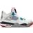 Nike Air Jordan 4 Retro SE GS - White/Military Blue/Fire Red/Tech Grey