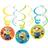 Amscan Swirls Minons Hanging Decoration 6pcs