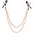 Scandal Entice Tiered Intimate Rose Gold Nipple Clamps