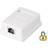 Renkforce 1 porte Netværksstikdåse Overflademonteret CAT 6 KSV-ND10 Hvid RF-4473849