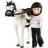 Lundby Dollshouse Doll with Horse 60809000
