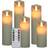 vidaXL - LED Candle 22.5cm 5pcs