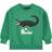 Mini Rodini Crocodile Sweatshirt - Green (2222013275)