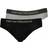 Emporio Armani Core Logo Band with Briefs 2-pack - Navy Blue/Heather Grey