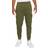 NIKE Sportswear Club Fleece Cargo Trousers - Rough Green/White