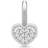 Julie Sandlau Pure Heart Baby Pendant - Silver/Transparent