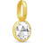 Julie Sandlau Rosie Pendant - Gold/Transparent