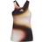 adidas Melbourne Tennis Printed Y-Tank Top Women - Black/Sandy Beige Met/White