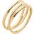 Maria Black Emilie Wrap Ring - Gold