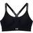 Under Armour Infinity Mid Covered Sports Bra - Black/White