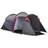 OutSunny 2 - 3 Person Tunnel Tent With 1 Bedroom - Grey