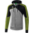 Erima Premium One 2.0 Training Jacket with Hood Men - Grey Marl/Black/Lime Pop