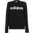 adidas Women's Essentials Linear Sweatshirt - Black/White