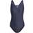 adidas Women's SH3.RO Classic 3-Stripes Swimsuit - Shadow Navy/Pulse Mint