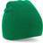 Beechfield Plain Basic Knitted Winter Beanie Hat - Kelly Green