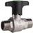 PETTINAROLI M x m heavyduty fullway ball valve extended plastic lever