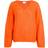 Neo Noir Cofo Fluffy Knit Blouse - Orange