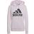 Adidas Women's Essentials Relaxed Logo Hoodie - Almost Pink/Black