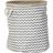 Dkd Home Decor Kurv Polyester Jute Zigzag Boho (38 x 38 x 45 cm) Kurv