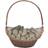 vidaXL Vedkorg med handtag 57x46,5x52 cm brun pil