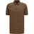 HUGO BOSS Stretch Cotton Slim Fit with Logo Patch Polo Shirt - Dark Green