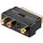 Goobay Scart-3xRCA/S-Video M-F Adapter