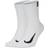 NIKE Court Multiplier Cushioned Tennis Crew Socks 2-pack - White/White