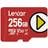 LEXAR Play UHS-I MicroSDXC, 256 GB, Flash-minne klass 10, Röd, 150 MB/s