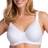 Miss Mary Cotton Comfort Bra - White