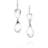 Efva Attling Blades Earrings - Silver