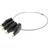 Deltaco Ring 4USB C-VGA/HDMI/DisplayPort/Mini DisplayPort M-F Adapter