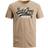 Jack & Jones Logo Decorated T-shirt - Beige/Crockery