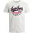 Jack & Jones Logo Decorated T-shirt - White/Cloud Dancer