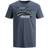 Jack & Jones Logo Decorated T-shirt - Blue/Grisaille