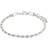 Pilgrim Pam Robe Chain Bracelet - Silver