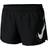 Nike Dri-FIT Swoosh Run Shorts Women - Black/Black/White