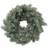 Europalms Fir wreath, snowy, PE, 45cm