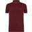 HUGO BOSS Stretch Cotton Slim Fit with Logo Patch Polo Shirt - Dark Red