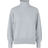 Pieces Pccava Ls High Neck Knit Light Grey Female