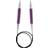 Knitpro Zing Rundpinde Aluminium 120cm 10,00mm 47.2in US15 Ruby