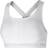 Under Armour Mid Crossback Sports Bra - White/Halo Gray